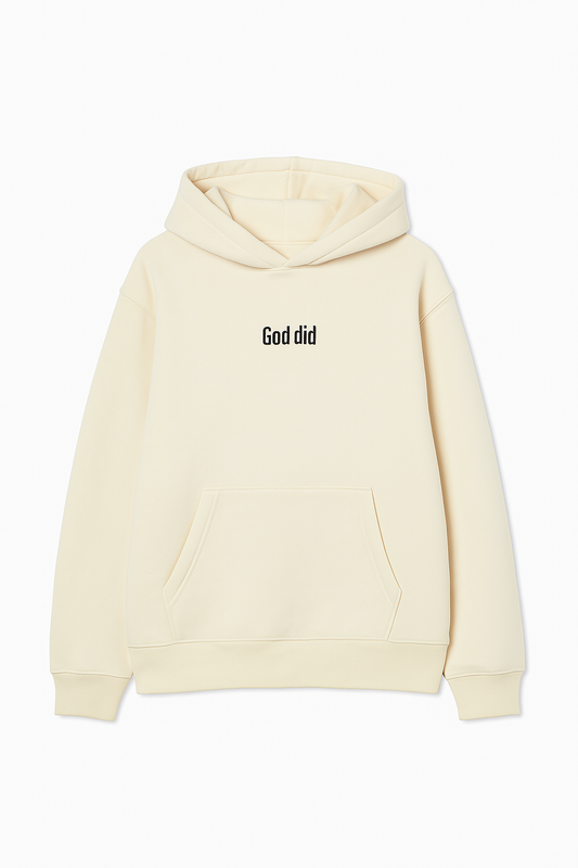 God did. Minimal Hoodie