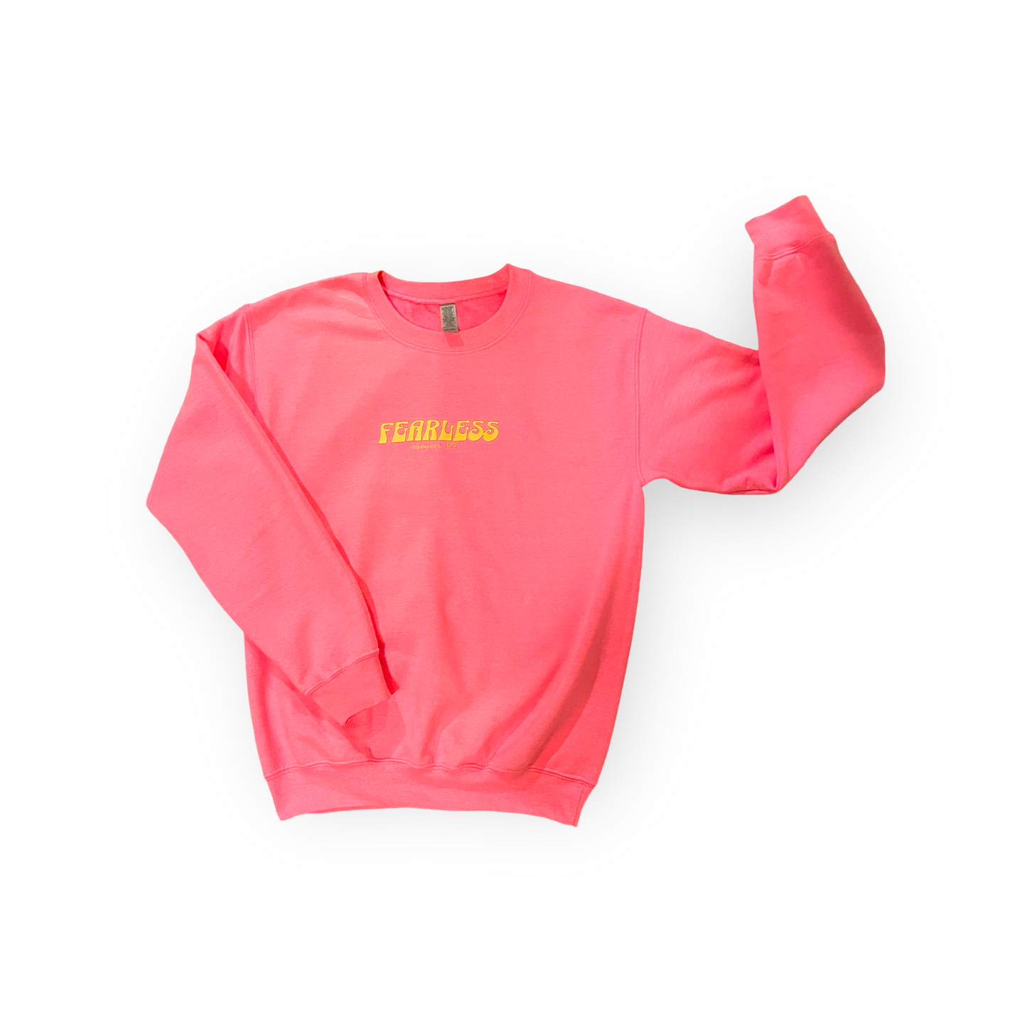 FEARLESS Sweater- Bubble Gum Pink